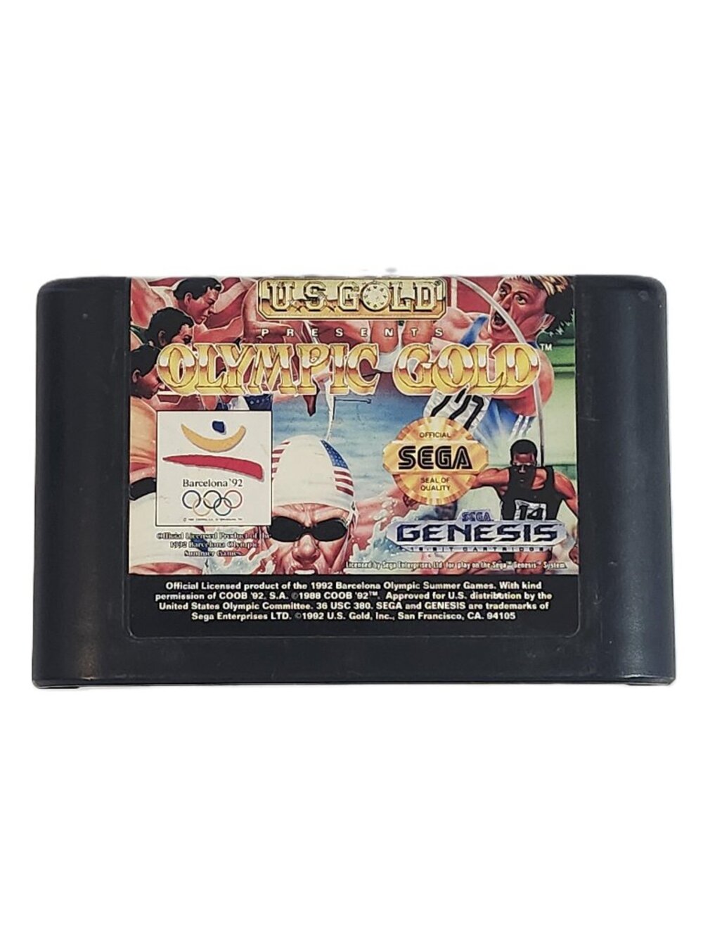 Olympic Gold – Sega Genesis – Barcelona ’92 Licensed